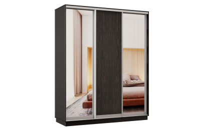 Шкаф-купе Премьер Лайт 43 (01;02;01) трехдверный