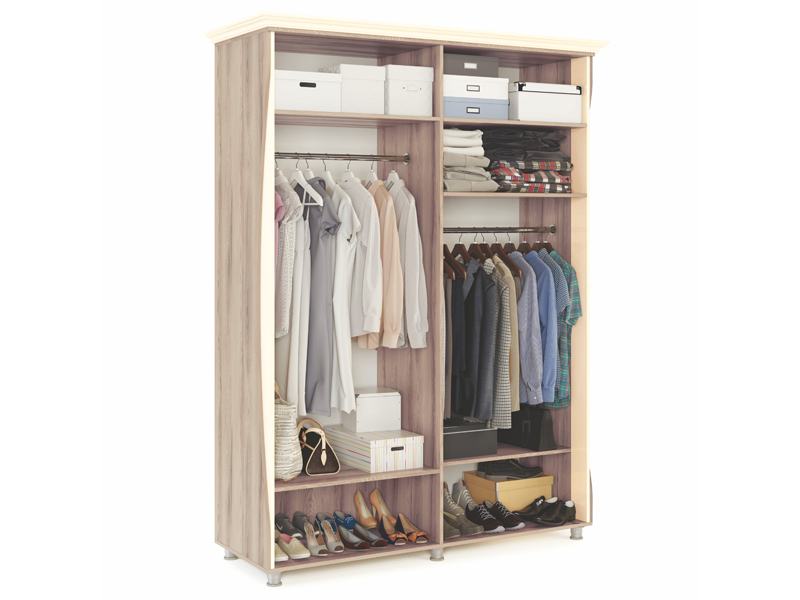 Комплектующие, Натали мод.№10 Шкаф 4-дверный каркас