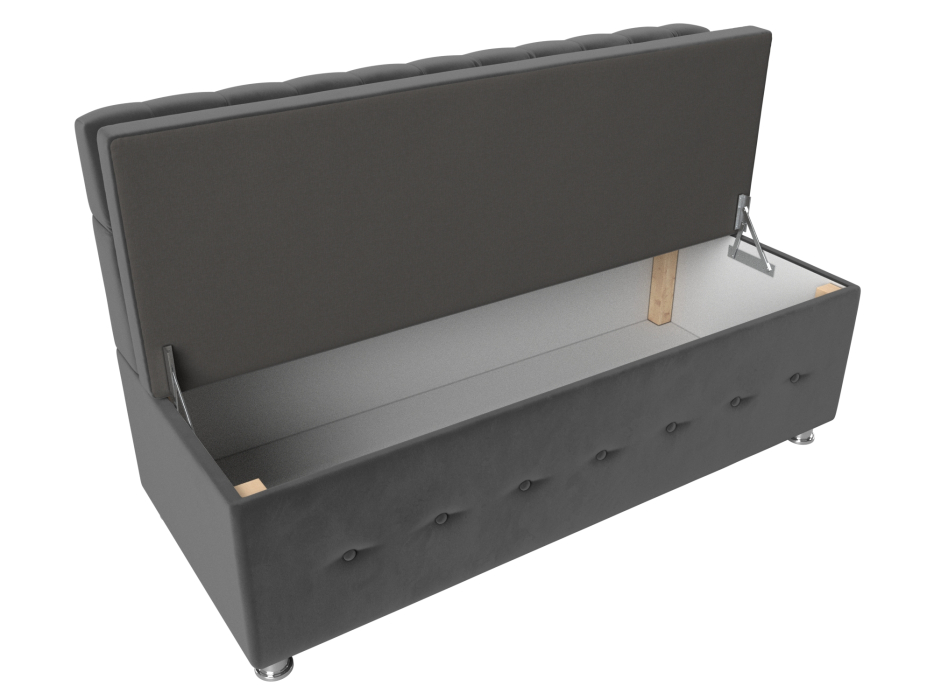 Диваны прямые кухонные, Кухонный прямой диван Вента, велюр