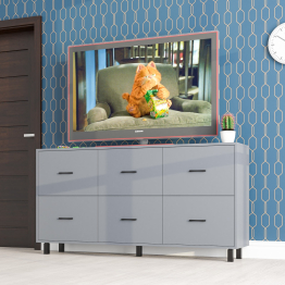 Большой комод с шестью ящиками РВК 127-1704