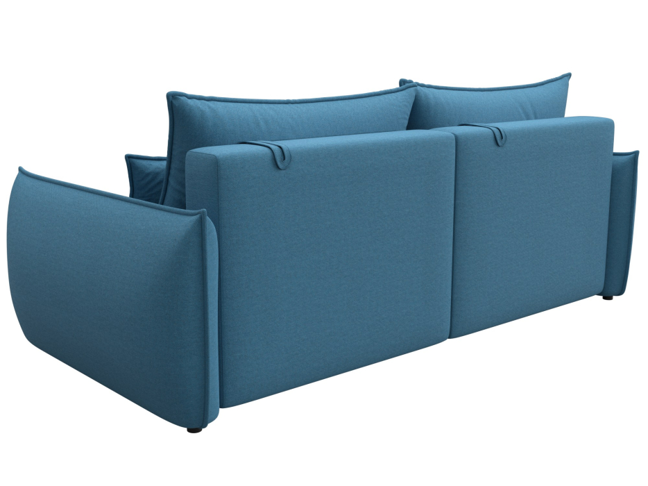 Диваны еврокнижки, Диван прямой Лига-051 НПБ, рогожка Амур