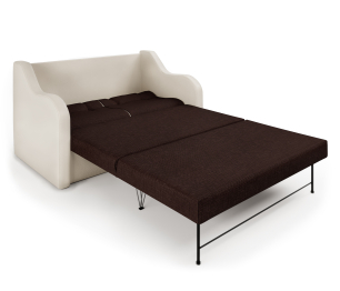 Диван-кровать Классика 2В, экокожа/рогожка