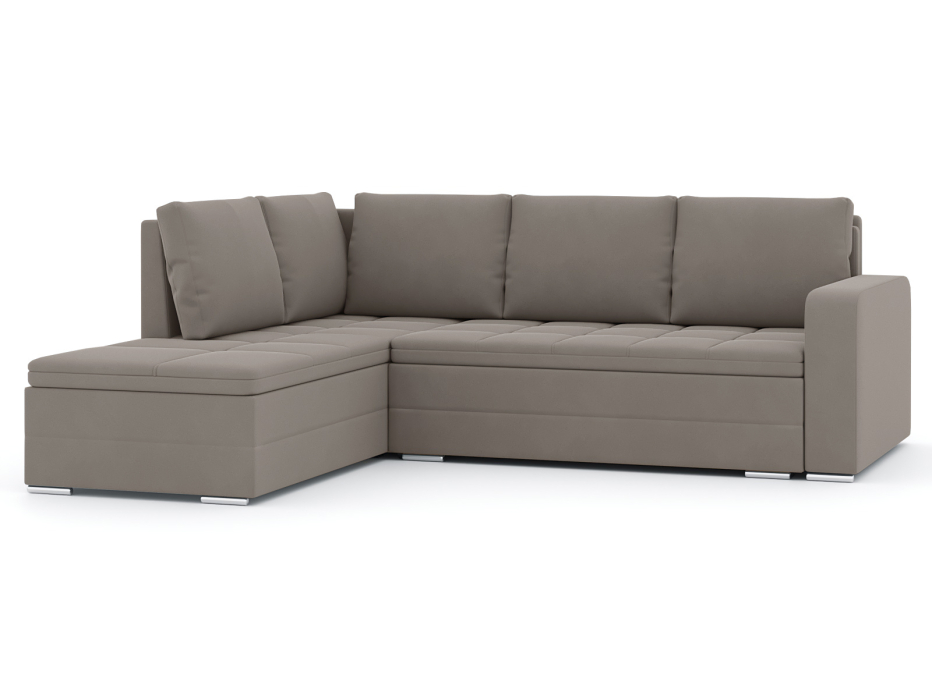 Диваны угловые в гостиную, Диван-кровать угловой еврокнижка Бромен, рогожка