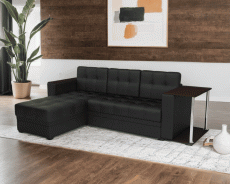 Диваны угловые в гостиную, Диван угловой Атланта (Экокожа)