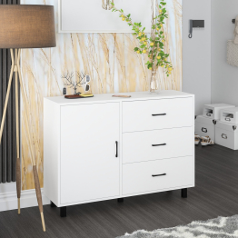 Комод-тумба три ящика и дверка РВК 122-1204