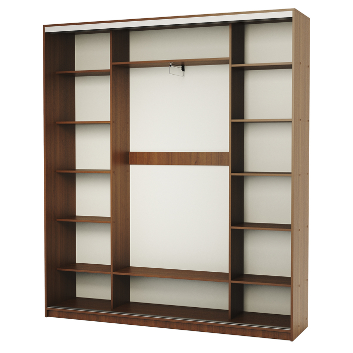 Шкафы-купе, Шкаф-купе 3-х дв. Премиум комбинированный 200х45х220