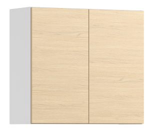 Белла шкаф навесной 2 дв 80х72 см