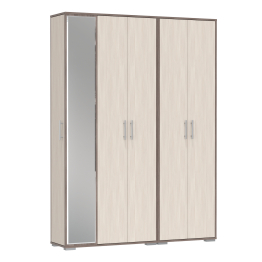 Модульная прихожая Домино-мини и шкаф для одежды Домино