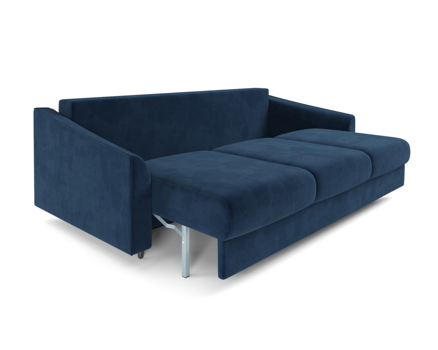 Диваны кровати со спальным местом, Диван прямой тик-так Уэльс (Велюр)