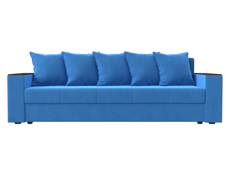 Диваны прямые, Диван прямой Дубай Лайт полки справа, велюр