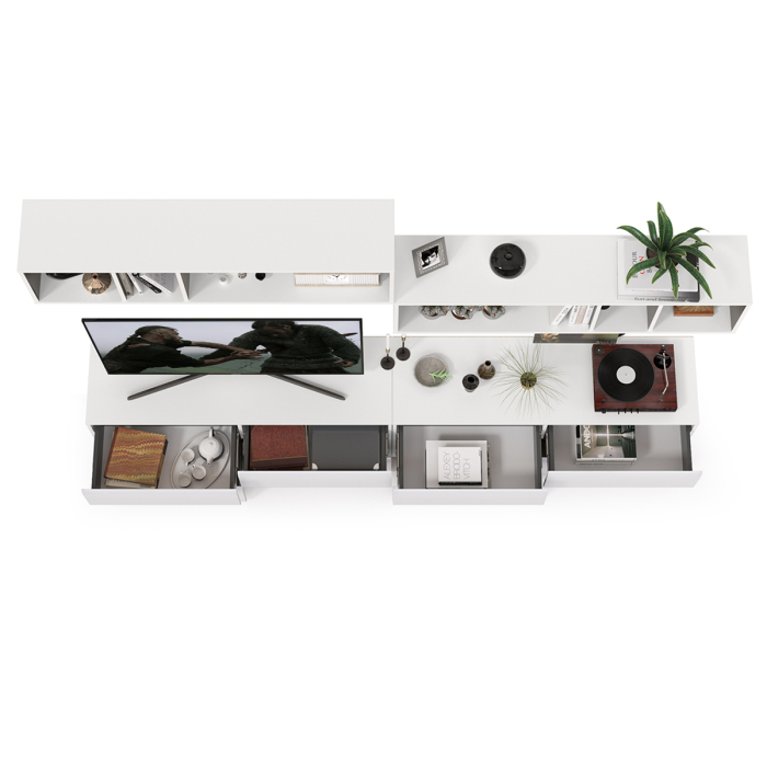 ТВ-тумбы, Две ТВ тумбы Сидней с полками