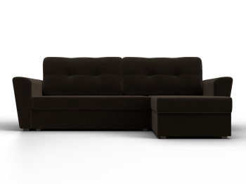 Угловой диван Амстердам Лайт правый угол, микровельвет