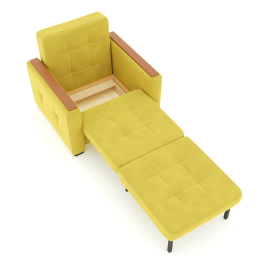 Кресло-кровать Этро Вуд велюр, 70