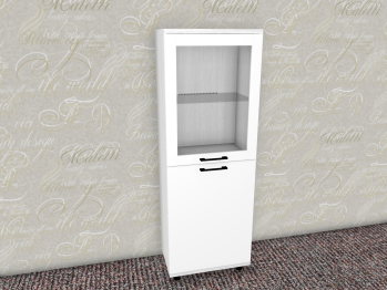 Модульная система Грейс Шкаф ШК-5086  Снежный Ясень