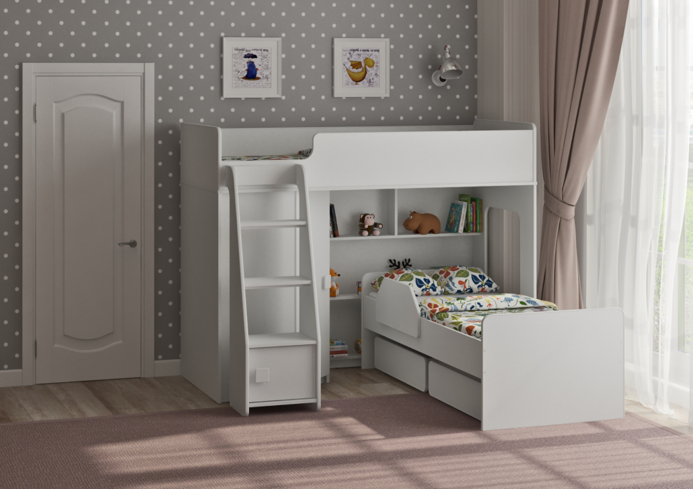 Для подростков, Двухъярусная кровать Легенда 42.2.2