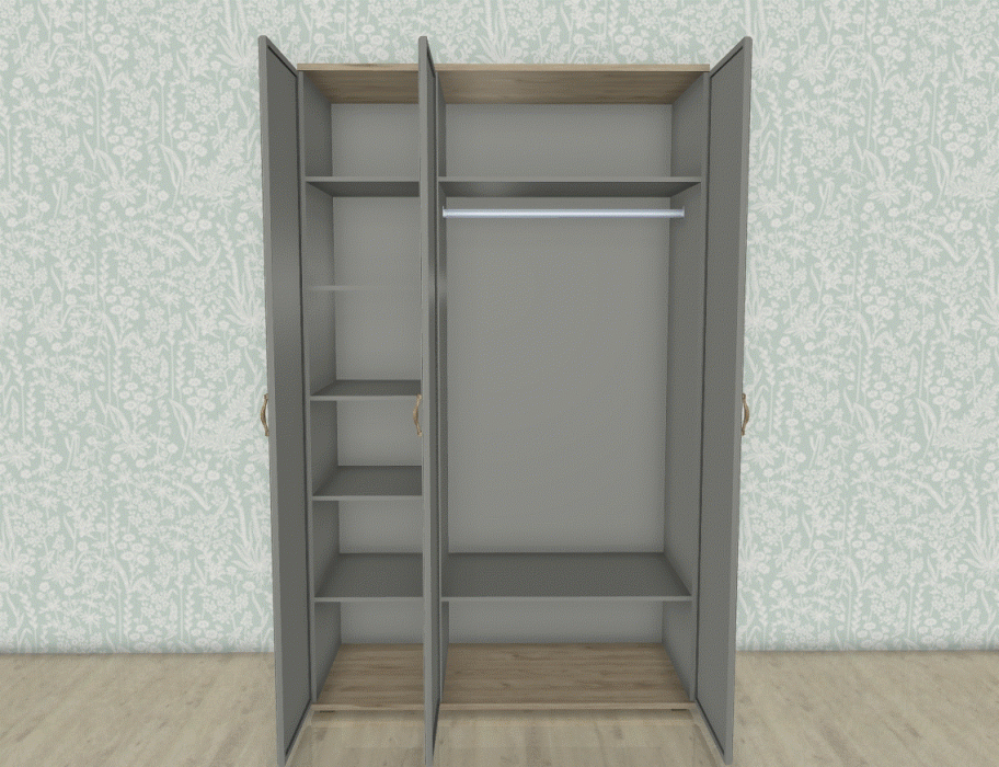 Шкафы распашные, Модульная система Карина Шкаф ШК-1001