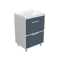 Тумбы без раковины, Тумба д/ванной Байкал-60 под умывальник Fest-60  (ПВХ)