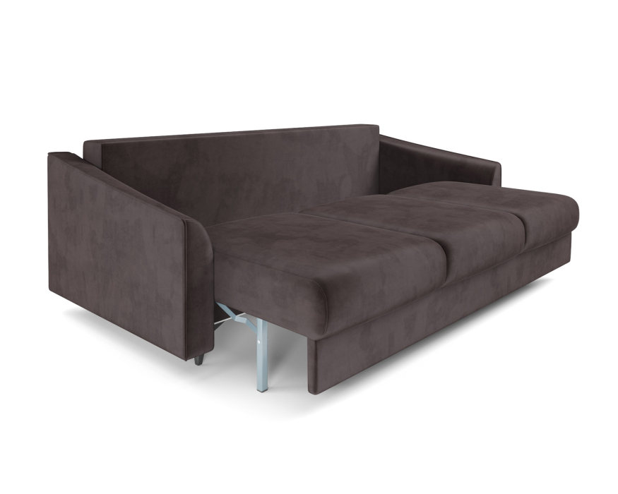 Диваны кровати со спальным местом, Диван прямой тик-так Уэльс (Бархат)