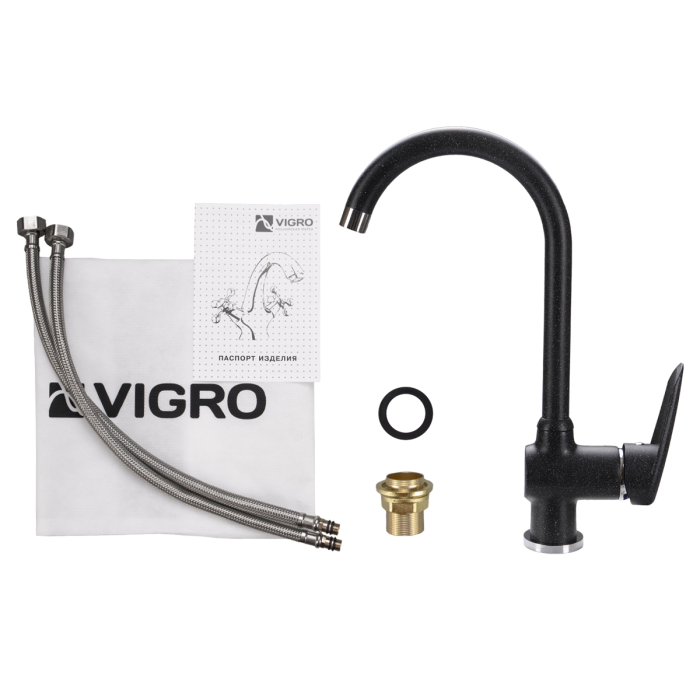 Смесители, Смеситель кран для кухни VIGRO VG902