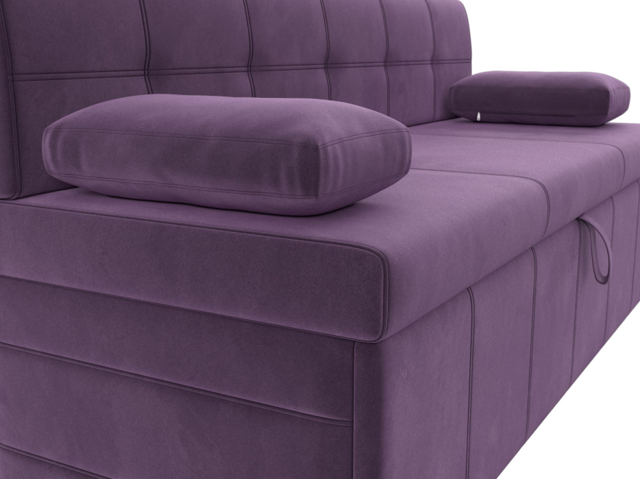 Диваны прямые кухонные, Кухонный прямой диван Лео, микровельвет