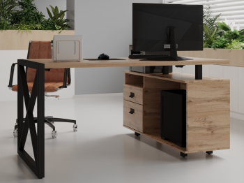 Стол рабочий универсальный Калифорния Хардвиг СР01 ЛДСП