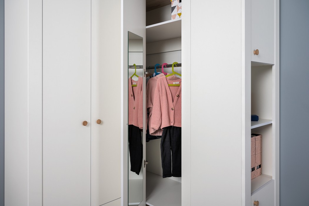 Шкафы одностворчатые, Шкаф торцевой Джастин 16.306