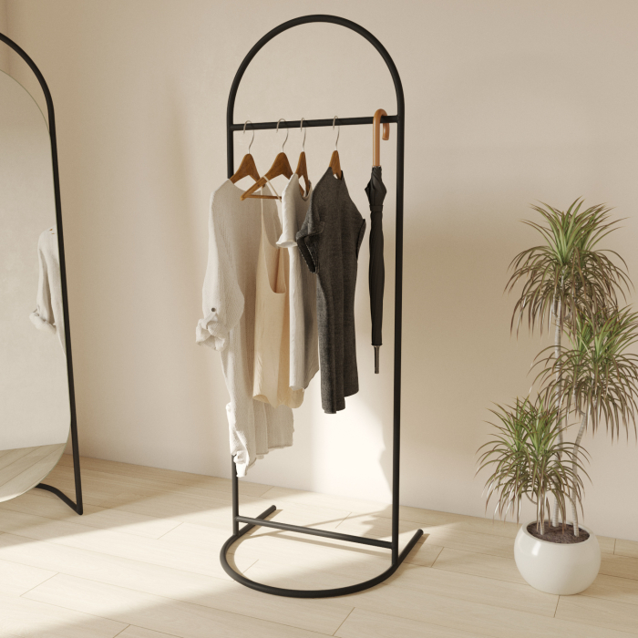 Вешалки, Дизайнерская напольная вешалка ручной работы GENGLASS Evesa