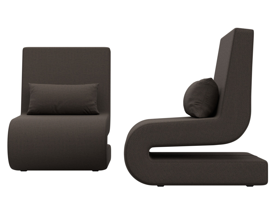 Кресло для отдыха, Кресло Волна (2 шт.), рогожка Амур