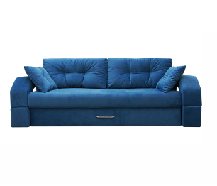 Диван-кровать еврокнижка Манчестер с подсветкой, 150, велюр