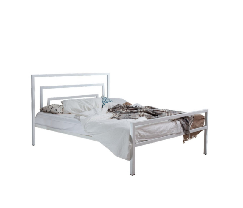 Кровати 140 см, Металлическая кровать Атланта 1.4