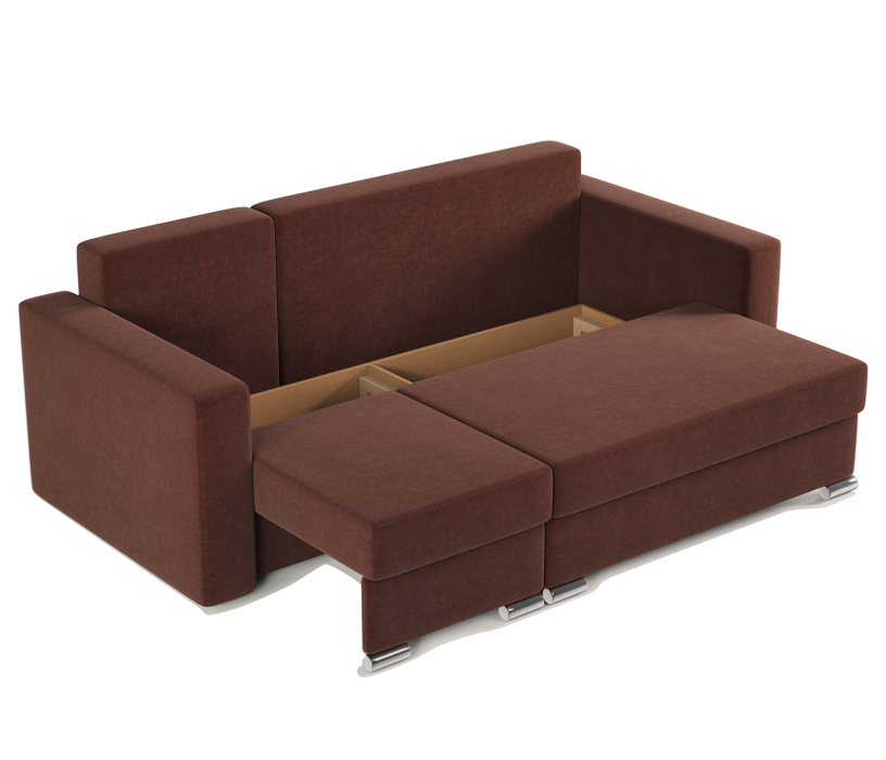 Диваны угловые в гостиную, Угловой диван трансформер Рио левый