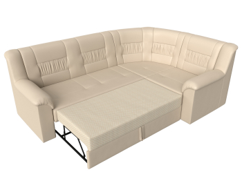 Угловой диван Карелия правый, экокожа