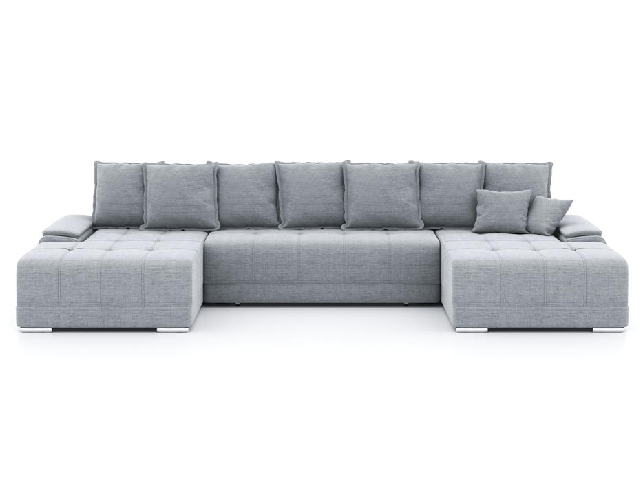 Диваны еврокнижки, Диван-кровать П-образный Нордвикс, рогожка Люкс