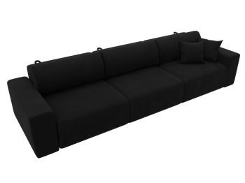 Диван прямой Лига-036 Классик Лонг, микровельвет