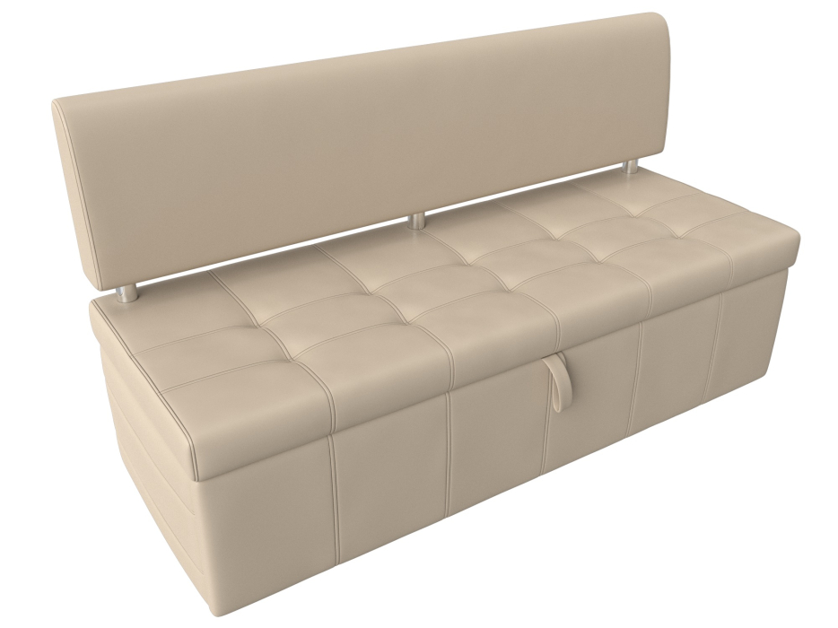 Диваны прямые кухонные, Кухонный прямой диван Стоун, экокожа