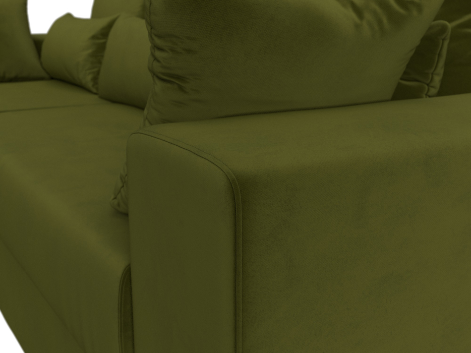 Офисные диваны, Угловой диван Майами левый угол, микровельвет