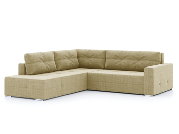 Диван-кровать угловой Леос НПБ, рогожка