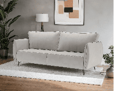 Диваны кровати со спальным местом, Диван прямой тик-так Осло (Велюр)