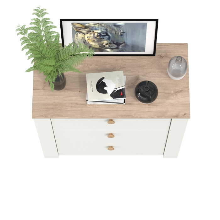 Комоды, Комод три ящика Джастин 16.228.03