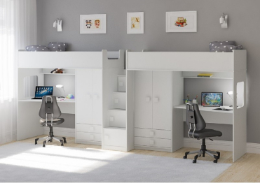 Двухъярусная кровать Легенда AA606-606 75х190