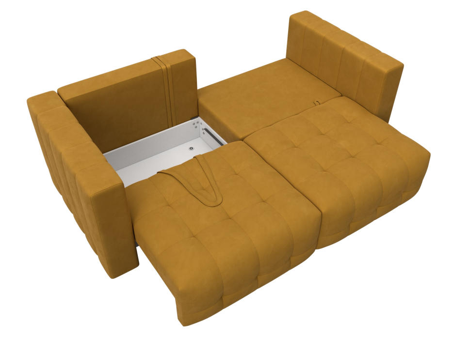 Дизайнерские диваны для гостиной, Диван прямой Лига-052 НПБ, велюр BRUT