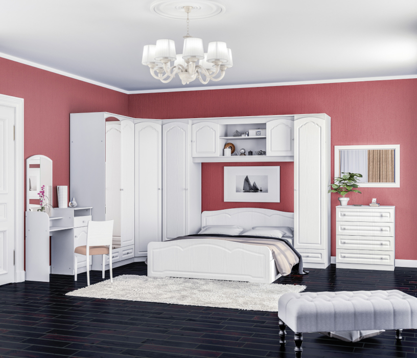 Спальные гарнитуры, Амалия набор с туалетным столиком