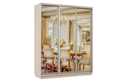 Шкаф-купе Премьер Лайт 29 (11;11;11) трехдверный