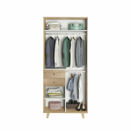 Шкаф 2-х створчатый с ящиками Аскис