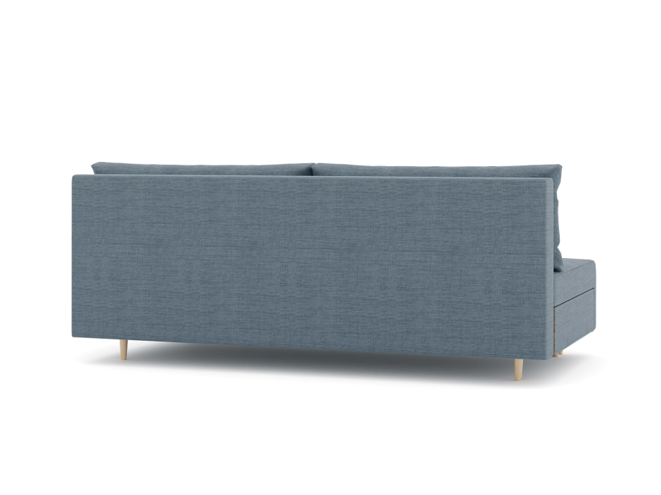 Диваны еврокнижки, Диван-кровать Милли без подлокотников, рогожка