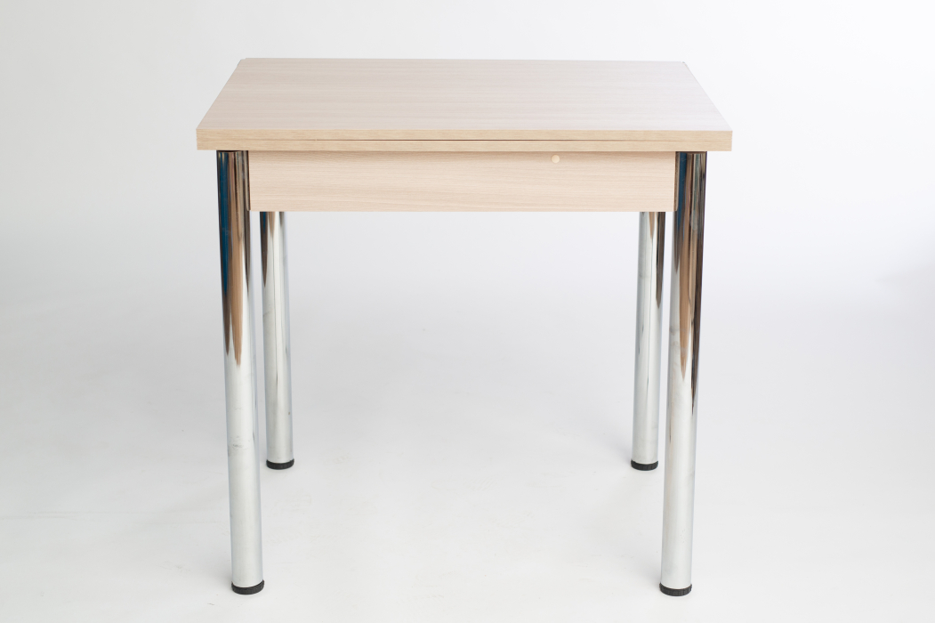 Обеденные столы, Стол обеденный раскладной 60 хром