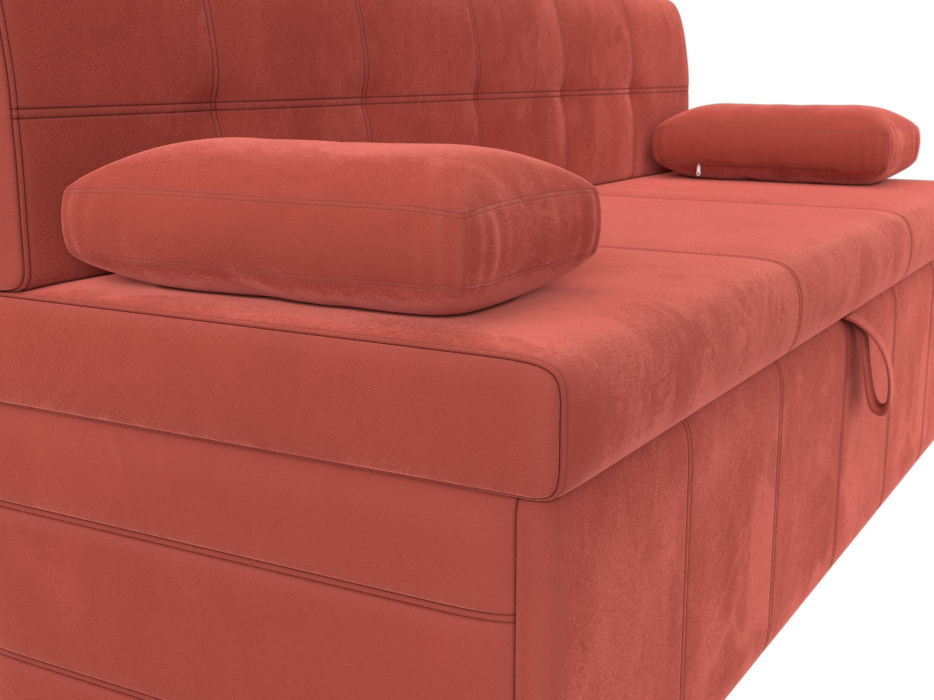 Диваны прямые кухонные, Кухонный прямой диван Лео, микровельвет