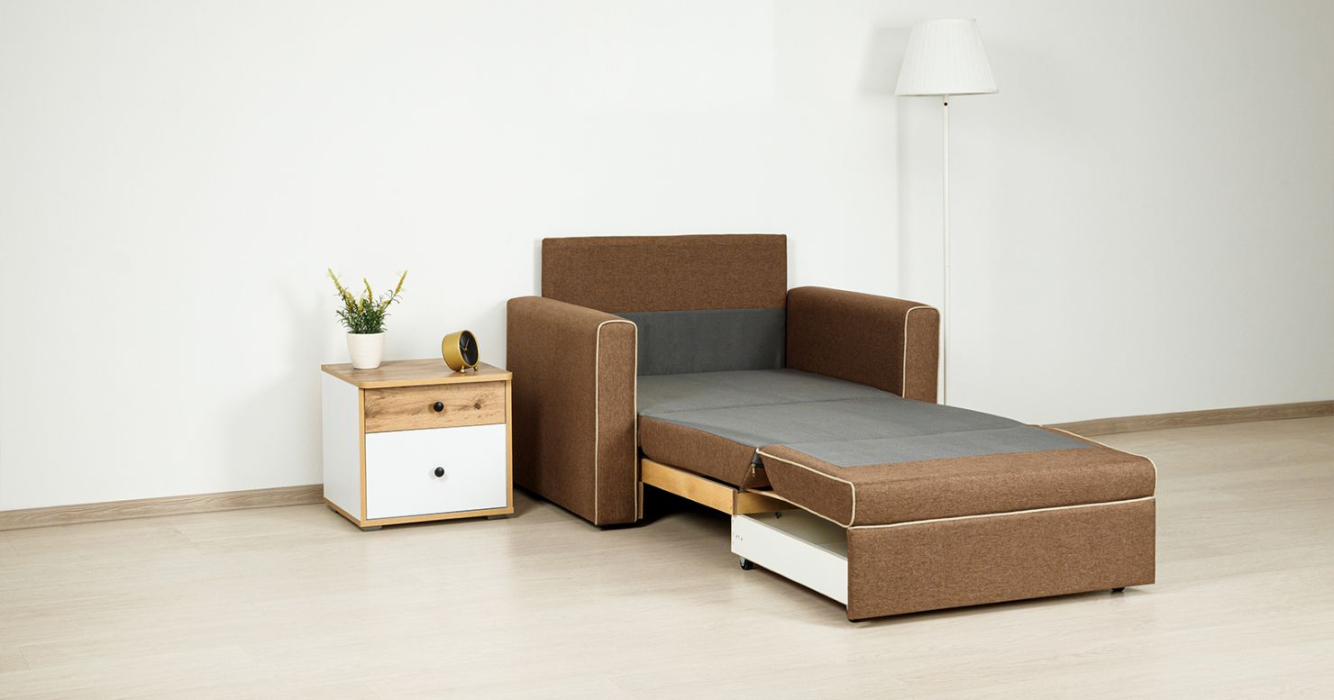 Диваны с ящиком для белья, Диван-кровать Найс (85)