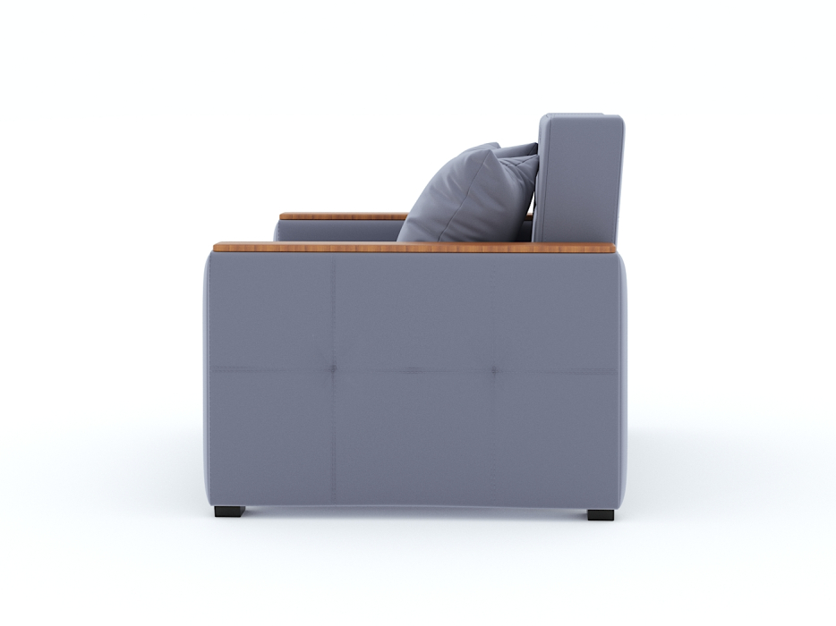 Диваны с ящиком для белья, Диван-кровать Этро Вуд, велюр