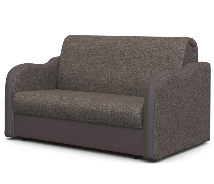 Диваны кровати со спальным местом, Диван-кровать Коломбо 120 экокожа/рогожка